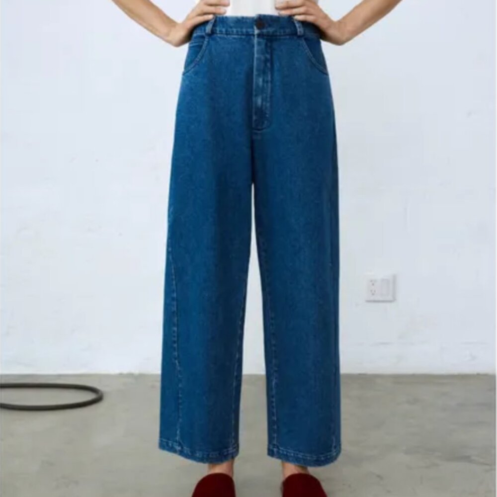 Cordera Indigo Straight-Leg Jeans